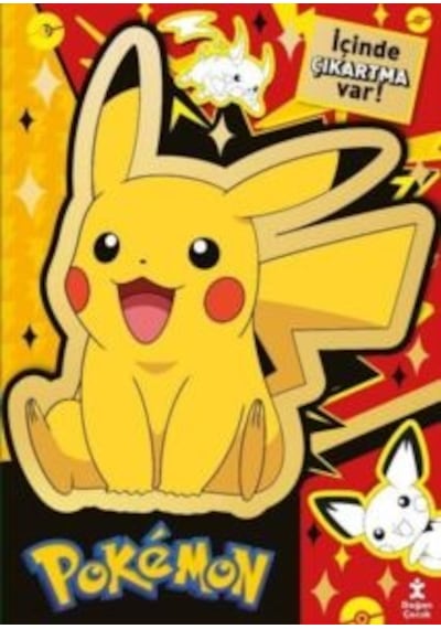 Pokemon - Renk Koleksiyonu Boyama Kitabı Ciltli Doğan Çocuk