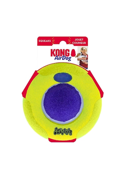 Kong Airdog Yuvarlak Şekilde Sesli Köpek Oyuncağı M/l