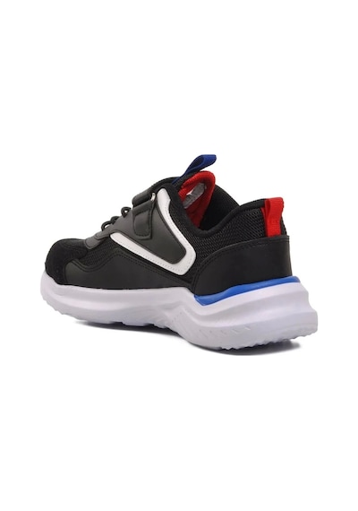 Pepino P-1543 Çocuk Spor Ayakkabı Siyah Kırmızı Saks Çok Renkli