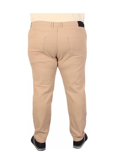 Starbattal Büyük Beden Klasik 5 Cep Gabardin Pantolon 11915 Bej Bej