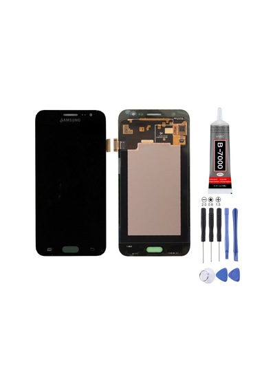 Samsung J500 J5 Uyumlu Lcd Ekran Servis Siyah + Montaj Kiti
