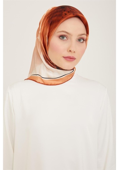 Armine Sura İpek Eşarp 24ya9100 01 - Desenli