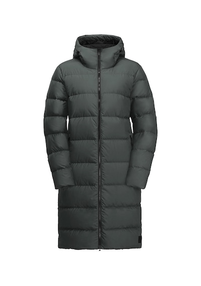 Jack Wolfskin Frozen Palace Coat W Yeşil