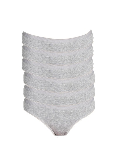 6'lı Kadın Pamuklu Bikini Külot 001