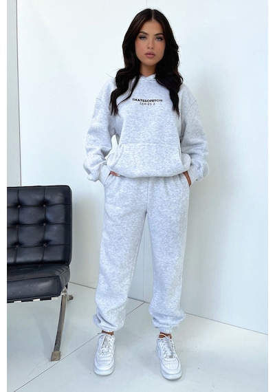 So Fetch Series 2 Eşofman Takımı Sweatshirt Jogger - Gri Baskılı Oversize Şardonlu Kapüşonlu Gri So Fetch Series 2 Eşofman Takımı Sweatshirt Jogger - Gri Baskılı Oversize Şardonlu Kapüşonlu Gri