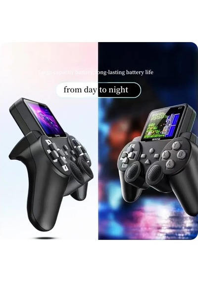 Lobo Taşınabilir 520 Oyunlu Kablosuz Oyun Konsolu Atari Media Player Uyumlu Medya Oynatıcı