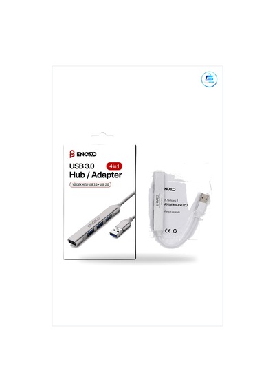 Hub Çoklayıcı 4 Port Usb 3.0 Anahtarlı 5 Gbps Geriye Uyumlu Dizüs
