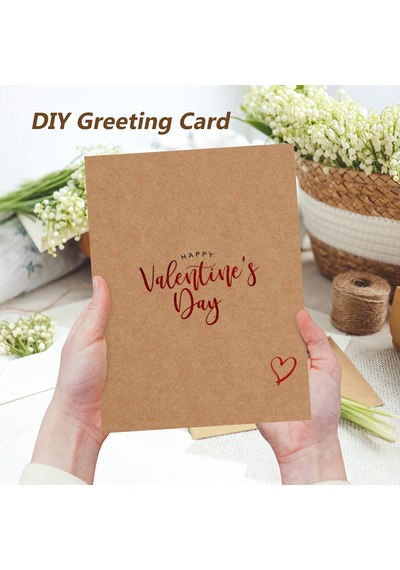50 Adet A4 Kraft Kağıdı 21 X 29,7 Cm 200 G/m² Yazdırılabilir Kraft Karton A4 Kendin Yap Boş Kar