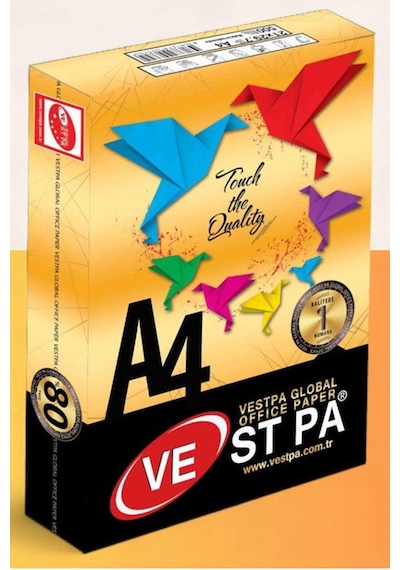 Ve Stpa Offıce Paper A4 Fotokopi Kağıt 500lü 210x297mm