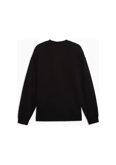 Puma Ess Elevated Relaxed Materia Siyah Sweatshirts 694308 01