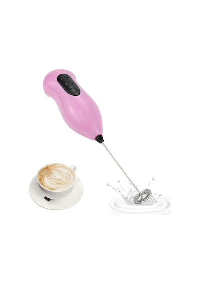 2 Adet Pilli Mixer Kahve Süt Köpürtücü Karıştırıcı Yumurta Çırpıcı El Mikseri Telli Blender Metal Diğer