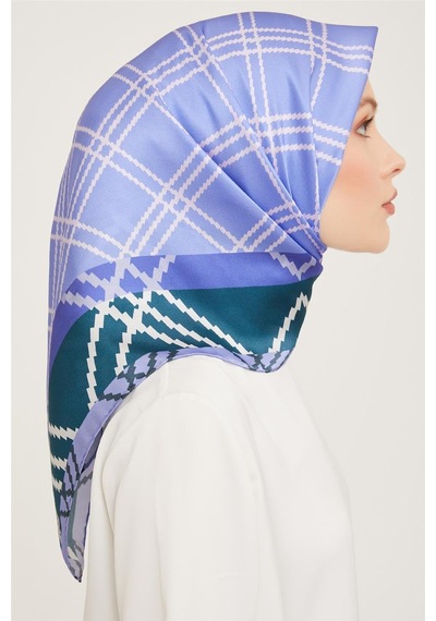Armine Twill İpek Eşarp 23ka9040 6 55 Mor