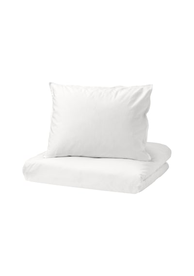 Ikea Angslılja Çift Kişilik Nevresim Takımı 220 X 240 Cm Beyaz