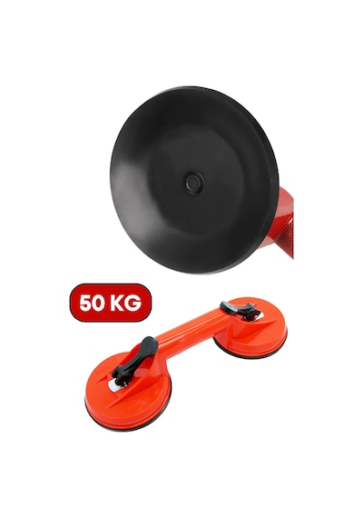Çok Fonskiyonlu Göçük Düzeltme Seramik Cam Vakumlu Seramik Tutucu Vantuz 2li 50kg