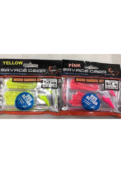 Savage Gear Lrf Micro Sandeel Kit Yem (200831554)