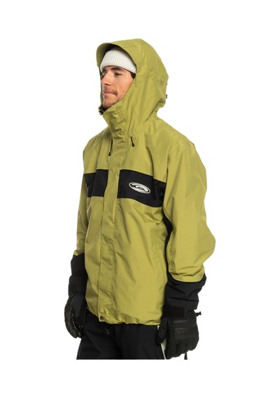Quiksilver High Altitude Gore-tex Unisex Yeşil Snowboard Ceketi Glj0