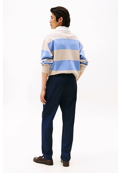 Tommy Hilfiger Erkek Tapered Fit Bilek Boy Teknik Kumaş Pantolon - Lacivert Desert Sky