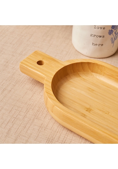Karaca Bambu Lora Saplı Sunumluk 33 Cm Kahverengi