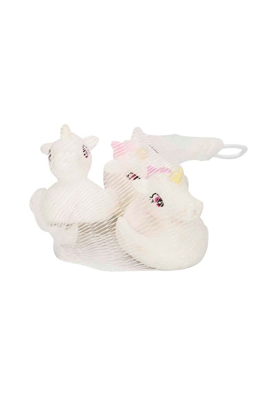 Unicorn Bebek Banyo Oyuncağı Seti - Unicorn Vinil Figürler 3'lü