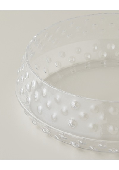English Home Bubbles Cam Kase 23x7 Cm Şeffaf Şeffaf
