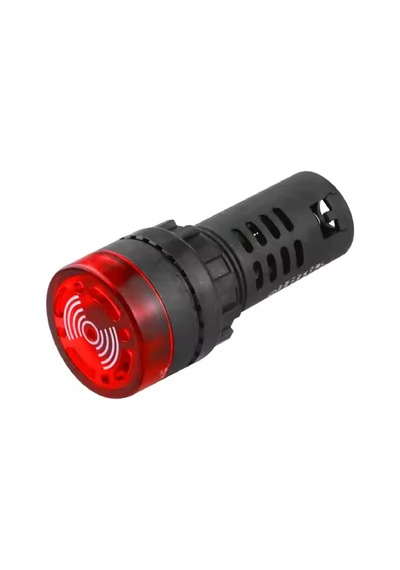 Cat Ad16-225m1 ,kırmızı-24v 90db M22 Buzzer/siren