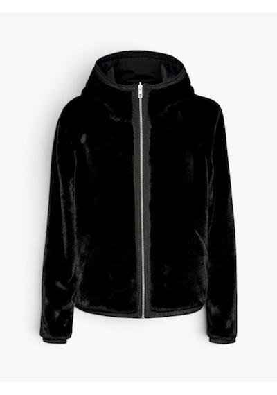 Only Onldahlıa Rev. Fur Jacket Otw Cs Kadın Siyah Mont - 15208777