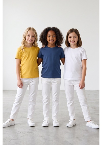 Kiagu Kız Erkek Çocuk Basic Tişört 3'lü Set Pamuklu Kısa Kollu Çocuk Tişört 2-13 Yaş T-shirt 3'lü Set2 Kiagu Kız Erkek Çocuk Basic Tişört 3'lü Set Pamuklu Kısa Kollu Çocuk Tişört 2-13 Yaş T-shirt 3'lü Set2