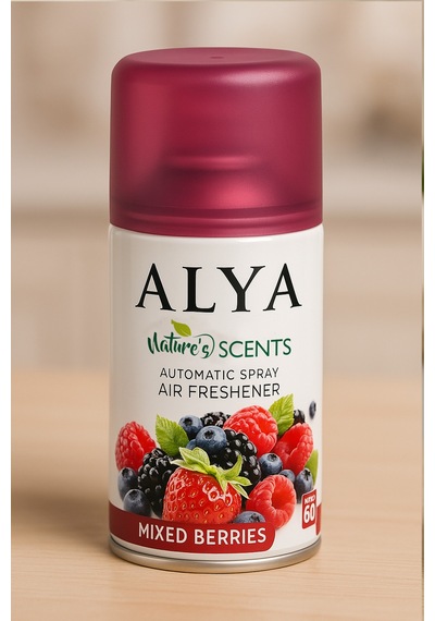 Nature's Scents Mixed Berries - Karışık Kırmızı Meyveler Oda Kokusu Yedek Makine Spreyi 250 Ml