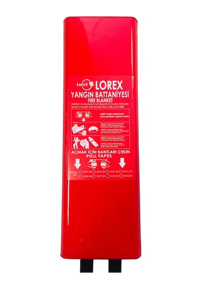Lorex Lr-Fb2015B Kutulu Yangın Battaniyesi 200 x 150