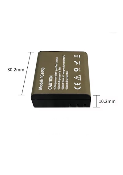 Ultratekno Eken H9r H9 Yedek Batarya Pg1050 1050 Mah 3.885wh Pil Kahverengi