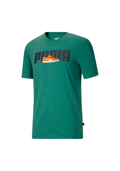 Puma Basic Erkek Tişört 681719 44 Yeşil