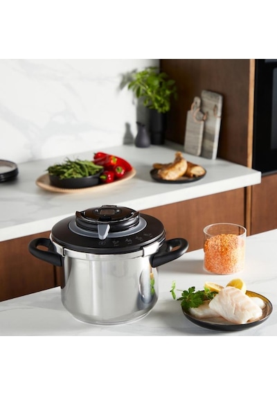Tefal Clipso+ Chef 4.5 Lt Düdüklü Tencere Çelik