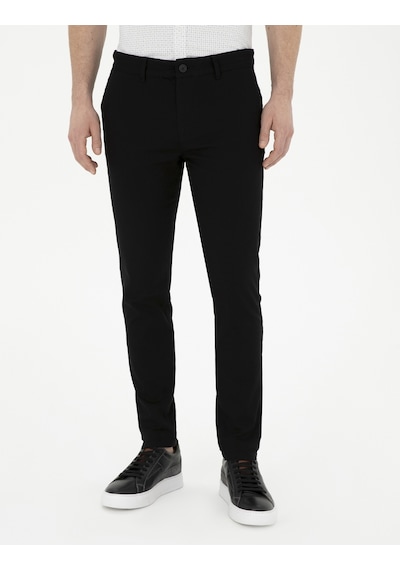 Pierre Cardin Erkek Siyah Pantolon Kanvas-chino 50289194-vr046 Siyah