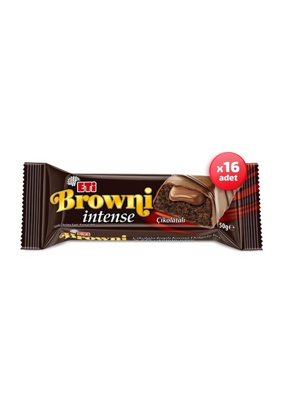 Browni Intense Çikolatalı Kek 50 G X 16 Adet