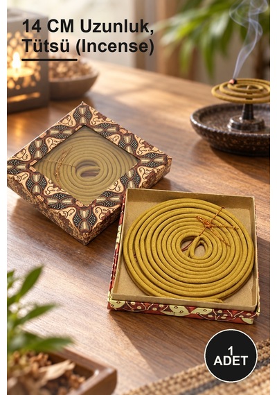 1 Adet Endonezya Kutulu Tütsü 14 Cm Uzunluk, Tütsü Incense