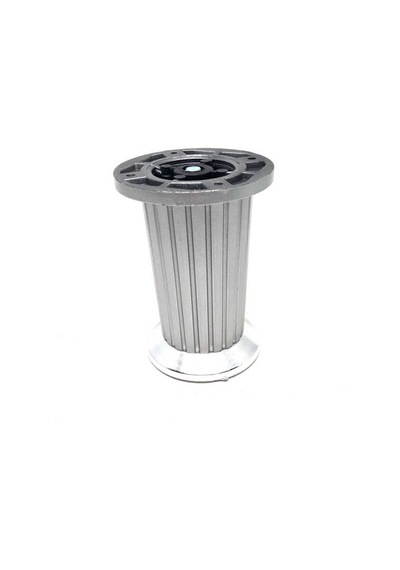 Er347 M Krom Plastik Çizgilikonik Ayak 8cm Belirtilmemiş