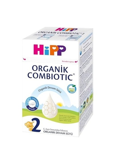 2 Organik Combiotic Devam Sütü 600 Gr