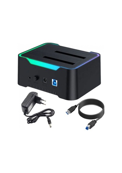 3.0 Hdd Klonlama İstasyonu 2.5" 3.5" Sata Harddisk Kopyalama Docking Kutusu