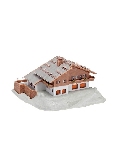 1/160 Alplere Özgü Teraslı Dağ Evi Maketi, Faller 232230