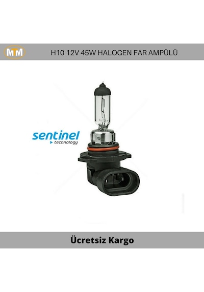 Sentinel H10 Halogen Far Ve Sis Ampülü 12V 45W