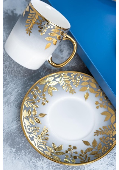 Acar Adelina 6 Kişilik Kahve Fincanı Takımı - 90 ml