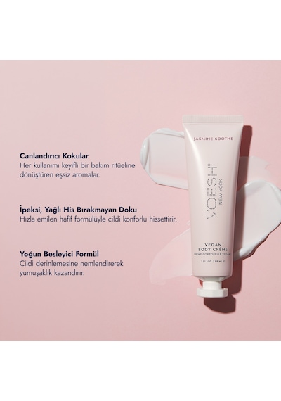 Vegan Vücut Kremi- Jasmıne 88ml Yasemin