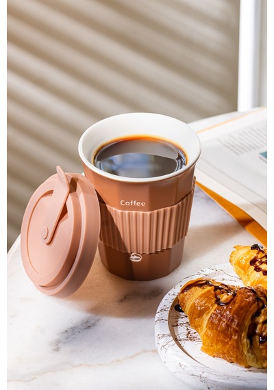 Emsan Coffee Kupa 300 Ml Kahverengi