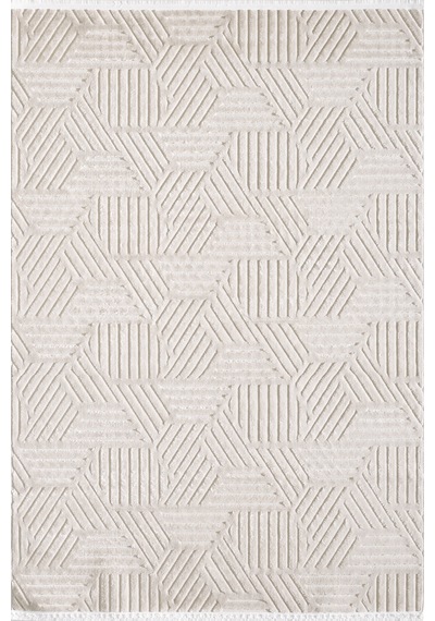 Mariesse Home Vista Koleksiyonu Modern Dokuma Halı Salon Oturma Odası Koridor Halısı Bej