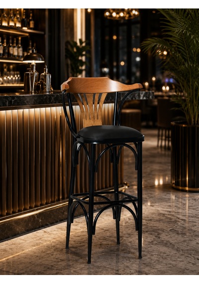 169-65 Bar Taburesi Özel Üretim Siyah