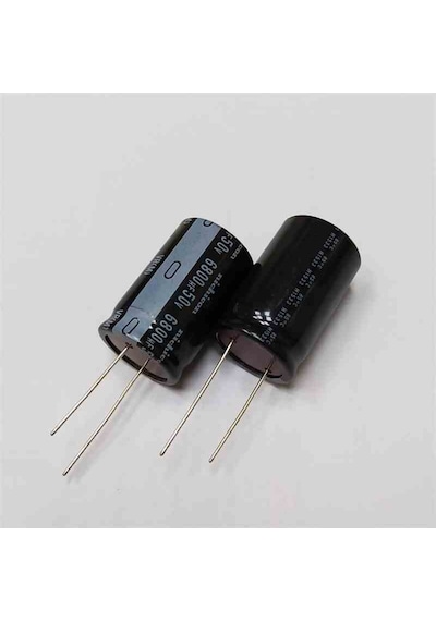 6800mf 50v 25x40 Nıchıcon Elko Kondansatör 4 Adet