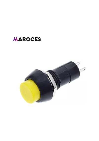 Ic-185 12Mm Anahtarlı Push Buton Pbs-11A Kırmızı