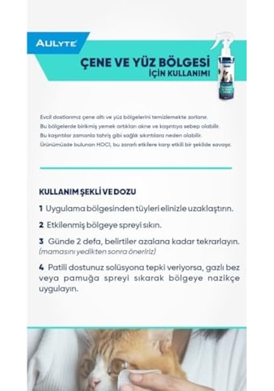 Pet Göz, Kulak, Çene, Ağız Temizlik Spreyi 200 Ml
