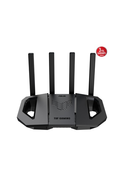 Asus Tuf-be3600, Be3600, 4 Port, 3600mbps, Dual Band, Wifi 7, Aimesh, Aiprotection Pro, Gamıng Extendable Router