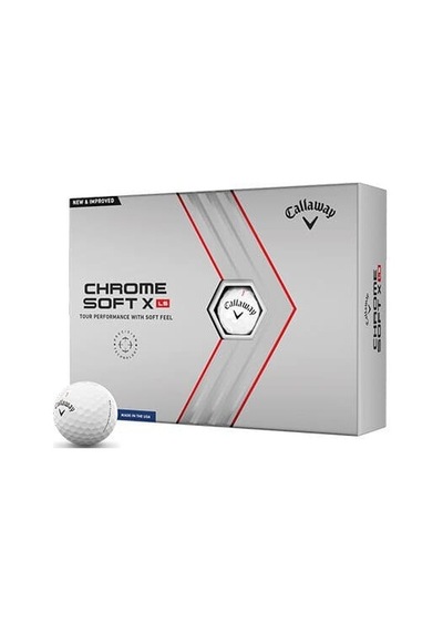 Callaway Bl Cg Chrome Soft X Ls Golf Topu - 3lü Karışık